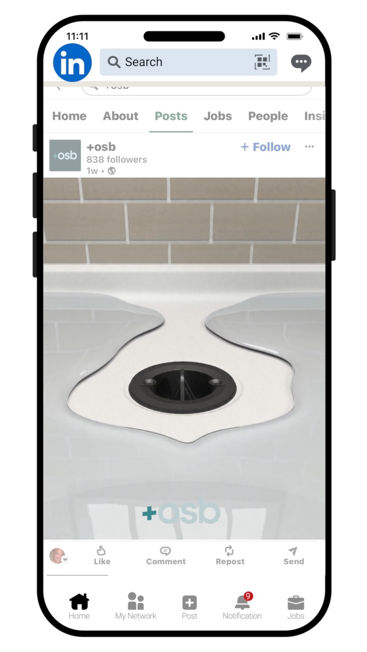 OS&B: Testable Shower Drain: Vertical Video