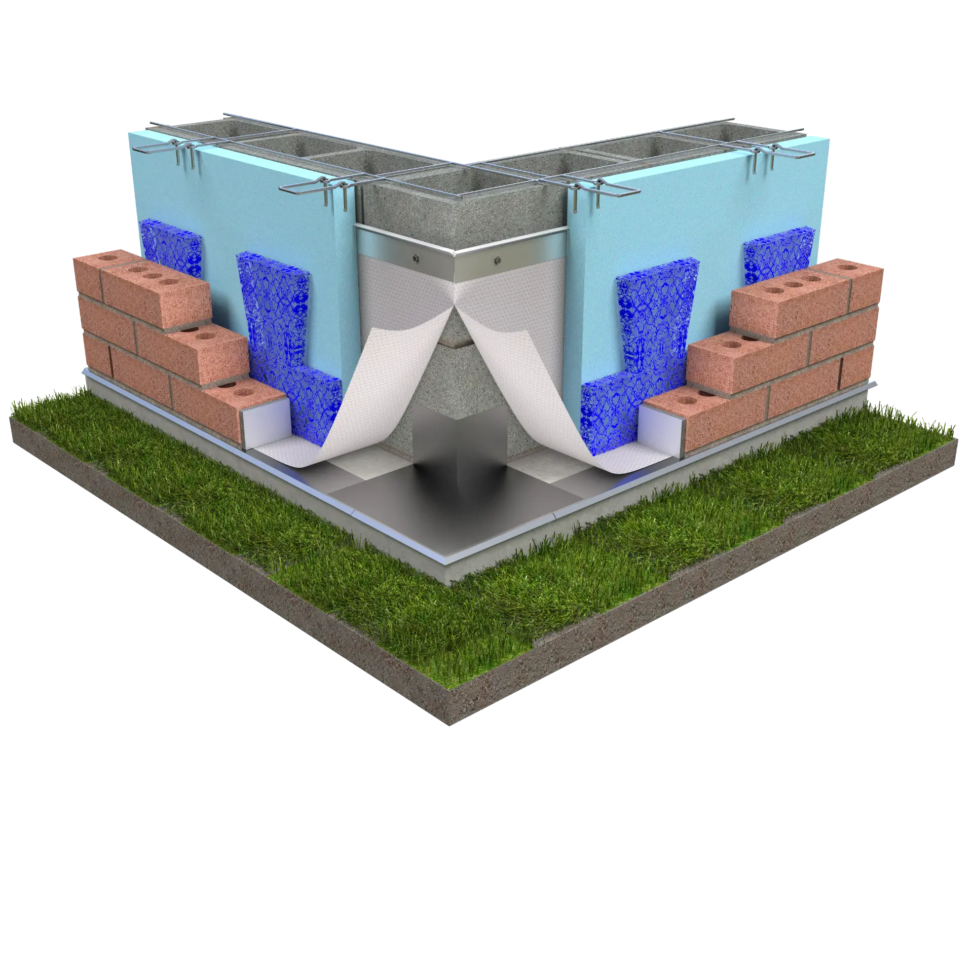 Outside corner flashing