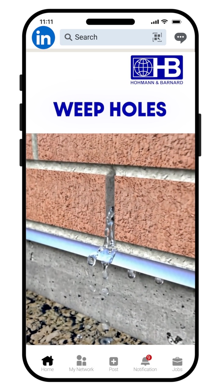Hohmann & Barnard: Moisture Management: Vertical Video